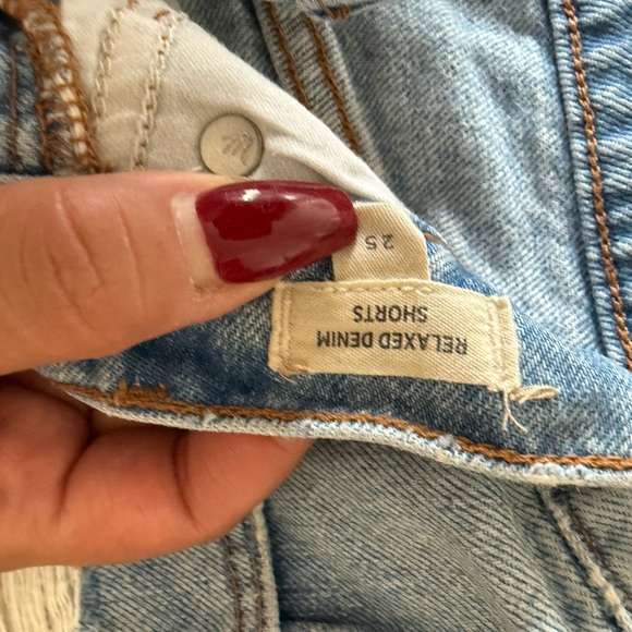 Madewell Women's Light Blue Jean Shorts - Picture 6 of 6